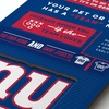image:imageYouTheFan Officiallylicensed NFL 6x19 Top 10 Signs Banner  humorous descriptions  fun sports fan phrases original design indoor team wall decor fan giftNew York Giants