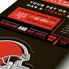 image:imageYouTheFan Officiallylicensed NFL 6x19 Top 10 Signs Banner  humorous descriptions  fun sports fan phrases original design indoor team wall decor fan giftCleveland Browns