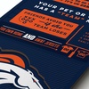 image:imageYouTheFan Officiallylicensed NFL 6x19 Top 10 Signs Banner  humorous descriptions  fun sports fan phrases original design indoor team wall decor fan giftDenver Broncos