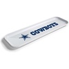 image:imageYouTheFan OfficiallyLicensed NFL Snack Platter Platter  100 Melamine Dishwasher Safe BPA Free  16 x 5  Fan Gift for Snacks appetizers and FoodDallas Cowboys