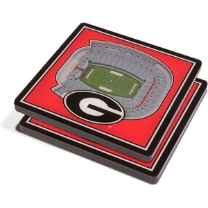 image:imageYouTheFan NCAA 3D StadiumView CoastersGeorgia Bulldogs