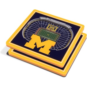 image:imageYouTheFan NCAA 3D StadiumView CoastersMichigan Wolverines
