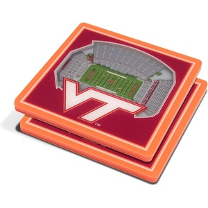 image:imageYouTheFan NCAA 3D StadiumView CoastersVirginia Tech Hokies