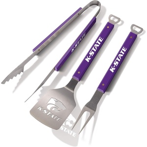 image:imageYouTheFan NCAA Spirit Series 3pc BBQ SetKansas State Wildcats