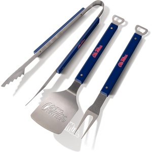 image:imageYouTheFan NCAA Spirit Series 3pc BBQ SetMississippi Rebels