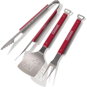 image:imageYouTheFan NCAA Spirit Series 3pc BBQ SetWashington State Cougars