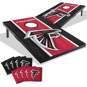 image:imageYouTheFan NFL 2 x 3 Portable Cornhole Game with Logo BagsAtlanta Falcons