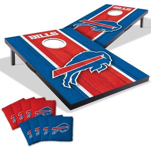 image:imageYouTheFan NFL 2 x 3 Portable Cornhole Game with Logo BagsBuffalo Bills