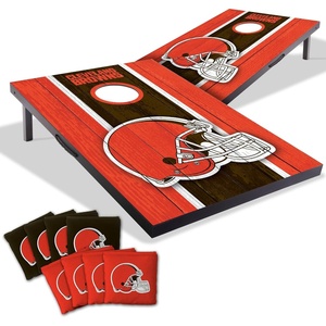 image:imageYouTheFan NFL 2 x 3 Portable Cornhole Game with Logo BagsCleveland Browns