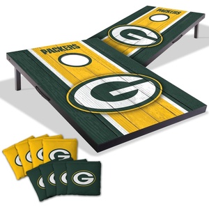 image:imageYouTheFan NFL 2 x 3 Portable Cornhole Game with Logo BagsGreen Bay Packers