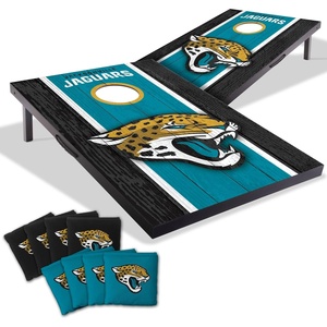 image:imageYouTheFan NFL 2 x 3 Portable Cornhole Game with Logo BagsJacksonville Jaguars