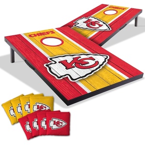 image:imageYouTheFan NFL 2 x 3 Portable Cornhole Game with Logo BagsKansas City Chiefs
