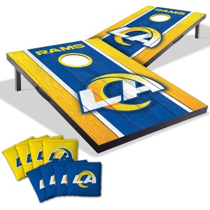 image:imageYouTheFan NFL 2 x 3 Portable Cornhole Game with Logo BagsLos Angeles Rams
