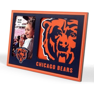 image:imageYouTheFan NFL 3D Logo Picture FrameChicago Bears