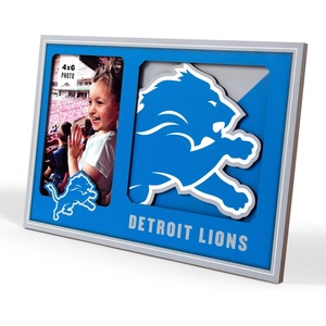 image:imageYouTheFan NFL 3D Logo Picture FrameDetroit Lions