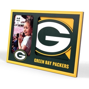 image:imageYouTheFan NFL 3D Logo Picture FrameGreen Bay Packers