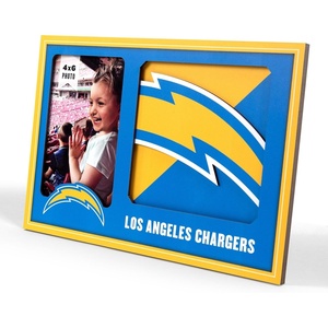 image:imageYouTheFan NFL 3D Logo Picture FrameLos Angeles Chargers