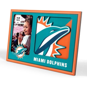 image:imageYouTheFan NFL 3D Logo Picture FrameMiami Dolphins
