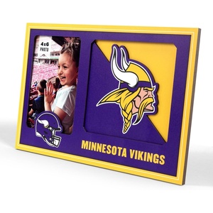 image:imageYouTheFan NFL 3D Logo Picture FrameMinnesota Vikings