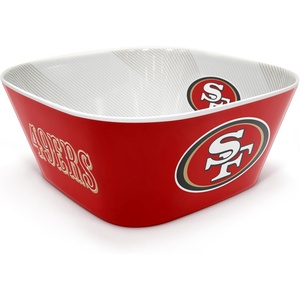 image:imageYouTheFan NFL Officiallylicensed Large Party Bowl  100 Melamine dishwasher safe BPA free  holds large bag of chips  sleek design  perfect for game day or any dayTeam Colors
