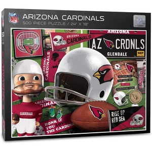 image:imageYouTheFan NFL Retro Series Puzzle  500 PiecesArizona Cardinals