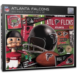 image:imageYouTheFan NFL Retro Series Puzzle  500 PiecesAtlanta Falcons