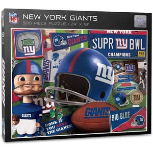 image:imageYouTheFan NFL Retro Series Puzzle  500 PiecesNew York Giants