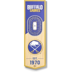 image:imageYouTheFan NHL 3D Stadium 6x19 BannerBuffalo Sabres
