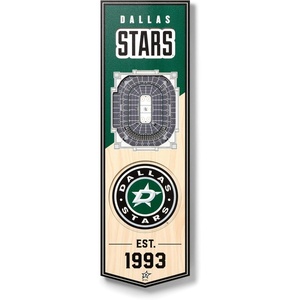 image:imageYouTheFan NHL 3D Stadium 6x19 BannerDallas Stars