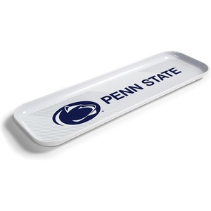 image:imageYouTheFan OfficiallyLicensed NFL Snack Platter Platter  100 Melamine Dishwasher Safe BPA Free  16 x 5  Fan Gift for Snacks appetizers and FoodPenn State Nittany Lions