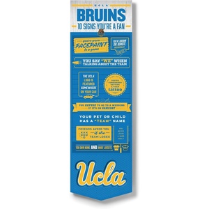 image:imageYouTheFan Officiallylicensed NCAA 6x19 Top 10 Signs Banner  humorous descriptions  fun sports fan phrases original design indoor team wall decor fan giftUCLA Bruins