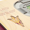 image:imageYouTheFan NCAA Butler Bulldogs 5Layer StadiumView 3D Wall Art  Hinkle FieldhouseArizona State Sun Devils