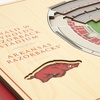 image:imageYouTheFan NCAA Butler Bulldogs 5Layer StadiumView 3D Wall Art  Hinkle FieldhouseArkansas Razorbacks