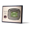 image:imageYouTheFan NCAA Butler Bulldogs 5Layer StadiumView 3D Wall Art  Hinkle FieldhouseAuburn Tigers