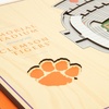 image:imageYouTheFan NCAA Butler Bulldogs 5Layer StadiumView 3D Wall Art  Hinkle FieldhouseClemson Tigers