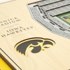 image:imageYouTheFan NCAA Butler Bulldogs 5Layer StadiumView 3D Wall Art  Hinkle FieldhouseIowa Hawkeyes
