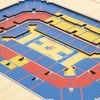 image:imageYouTheFan NCAA Butler Bulldogs 5Layer StadiumView 3D Wall Art  Hinkle FieldhouseKansas Jayhawks