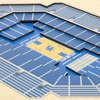 image:imageYouTheFan NCAA Butler Bulldogs 5Layer StadiumView 3D Wall Art  Hinkle FieldhouseKentucky Wildcats