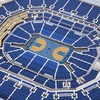 image:imageYouTheFan NCAA Butler Bulldogs 5Layer StadiumView 3D Wall Art  Hinkle FieldhouseMemphis Tigers