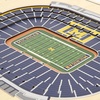 image:imageYouTheFan NCAA Butler Bulldogs 5Layer StadiumView 3D Wall Art  Hinkle FieldhouseMichigan Wolverines