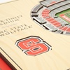 image:imageYouTheFan NCAA Butler Bulldogs 5Layer StadiumView 3D Wall Art  Hinkle FieldhouseNC State Wolfpack