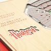 image:imageYouTheFan NCAA Butler Bulldogs 5Layer StadiumView 3D Wall Art  Hinkle FieldhouseNebraska Cornhuskers