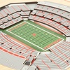 image:imageYouTheFan NCAA Butler Bulldogs 5Layer StadiumView 3D Wall Art  Hinkle FieldhouseNebraska Cornhuskers