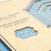 image:imageYouTheFan NCAA Butler Bulldogs 5Layer StadiumView 3D Wall Art  Hinkle FieldhouseNorth Carolina Tar Heels