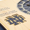 image:imageYouTheFan NCAA Butler Bulldogs 5Layer StadiumView 3D Wall Art  Hinkle FieldhouseNotre Dame Fighting Irish