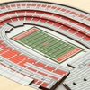 image:imageYouTheFan NCAA Butler Bulldogs 5Layer StadiumView 3D Wall Art  Hinkle FieldhouseOhio State Buckeyes