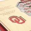 image:imageYouTheFan NCAA Butler Bulldogs 5Layer StadiumView 3D Wall Art  Hinkle FieldhouseOklahoma Sooners