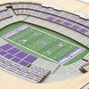 image:imageYouTheFan NCAA Butler Bulldogs 5Layer StadiumView 3D Wall Art  Hinkle FieldhouseTCU Horned Frogs