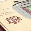 image:imageYouTheFan NCAA Butler Bulldogs 5Layer StadiumView 3D Wall Art  Hinkle FieldhouseTexas AM Aggies