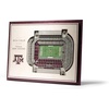 image:imageYouTheFan NCAA Butler Bulldogs 5Layer StadiumView 3D Wall Art  Hinkle FieldhouseTexas AM Aggies